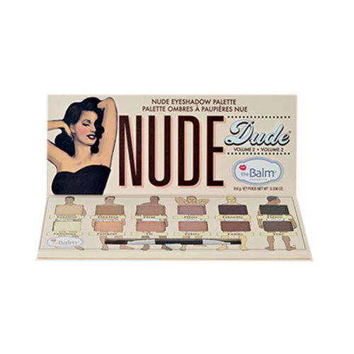 Oční stín TheBalm Nude Dude Volume 2 Eye Shadow Palette 9,6 g poškozená krabička