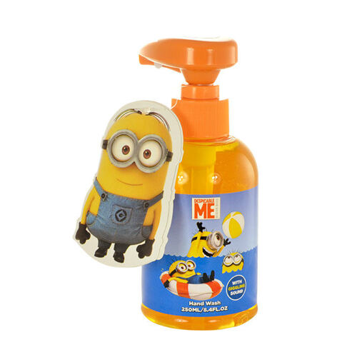 Tekuté mýdlo Minions Hand Wash With Giggling Sound 250 ml poškozený flakon