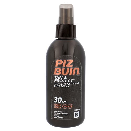 Opalovací přípravek na tělo PIZ BUIN Tan & Protect Tan Intensifying Sun Spray SPF30 150 ml poškozený flakon