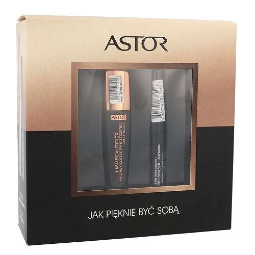 Řasenka ASTOR Lash Beautifier With Argan Oil 10 ml 900 Ultra Black poškozená krabička Kazeta