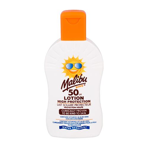 Opalovací přípravek na tělo Malibu Kids SPF50 200 ml