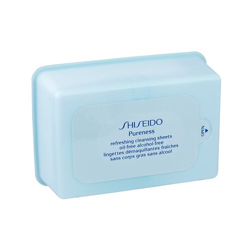 Čisticí ubrousky Shiseido Pureness Refreshing Cleansing Sheets 30 ks