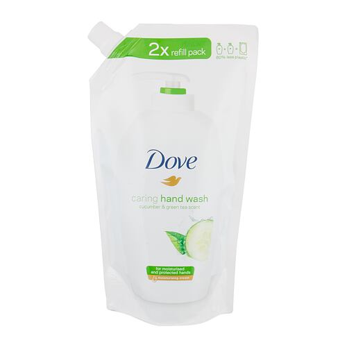 Tekuté mýdlo Dove Fresh Cucumber & Green Tea Náplň 500 ml
