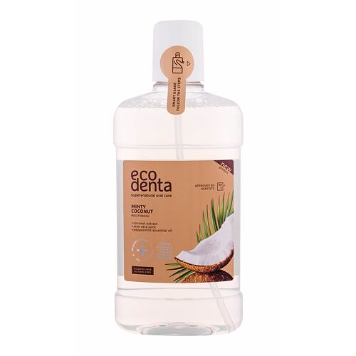 Ústní voda Ecodenta Organic Minty Coconut 500 ml