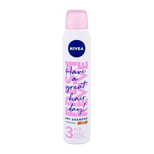 Suchý šampon Nivea Fresh & Mild Medium Hair Tones 200 ml poškozený flakon