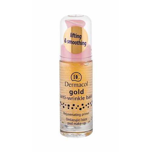 Podklad pod make-up Dermacol Gold Anti-Wrinkle 20 ml