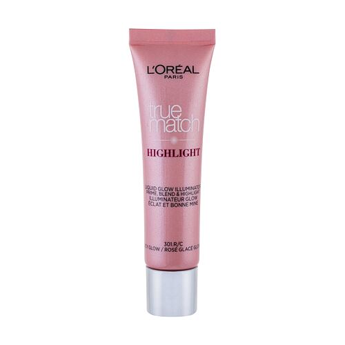 Rozjasňovač L'Oréal Paris True Match Highlight Liquid Glow 30 ml 301.R/C Icy Glow
