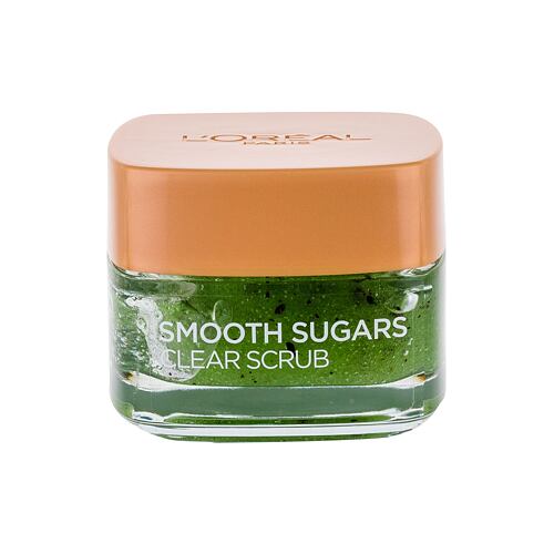 Peeling L'Oréal Paris Smooth Sugars Clear 50 ml poškozená krabička