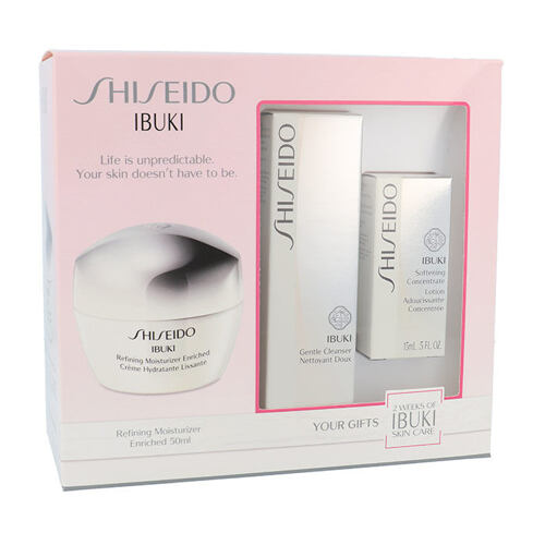 Denní pleťový krém Shiseido Ibuki 50 ml poškozená krabička Kazeta