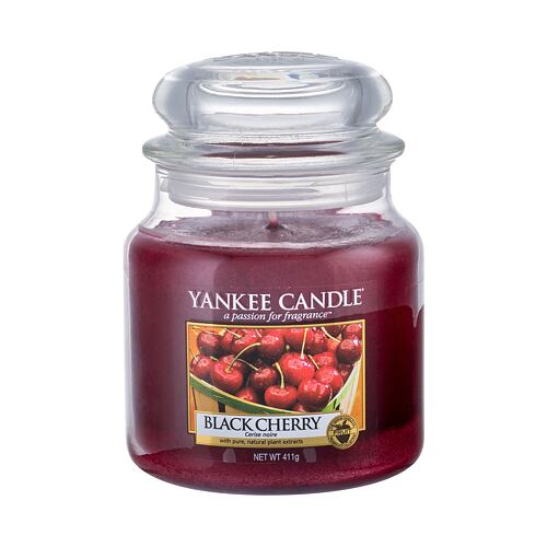 Vonná svíčka Yankee Candle Black Cherry 411 g