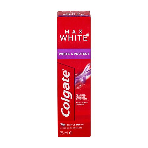 Zubní pasta Colgate Max White White & Protect 75 ml poškozená krabička