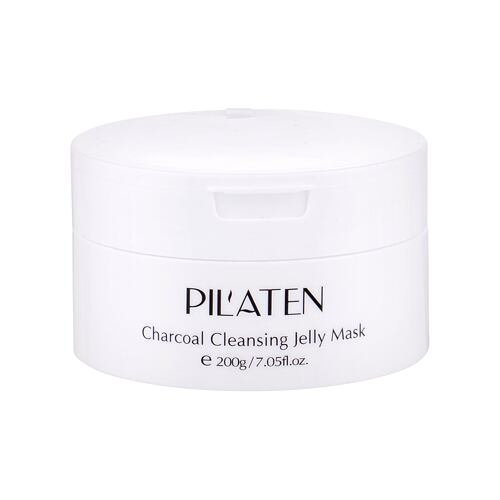 Pleťová maska Pilaten Charcoal Cleansing Jelly Mask 200 g poškozená krabička