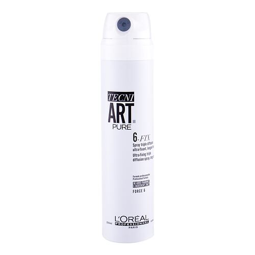 Lak na vlasy L'Oréal Professionnel Tecni.Art Pure 6-Fix 250 ml poškozený flakon