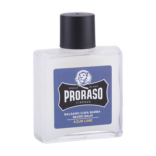 Balzám na vousy PRORASO Azur Lime Beard Balm 100 ml poškozená krabička