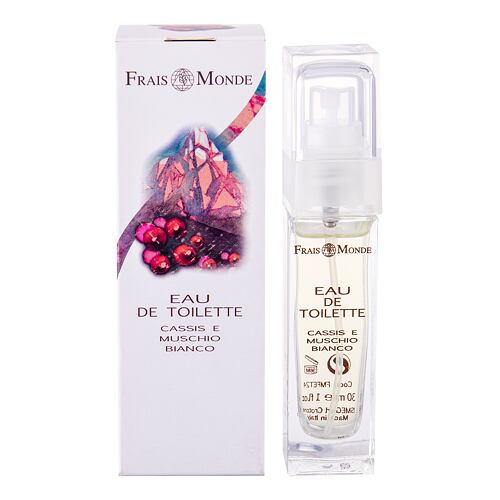 Toaletní voda Frais Monde Cassis And White Musk 30 ml poškozená krabička