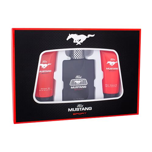 Toaletní voda Ford Mustang Mustang Sport 100 ml poškozená krabička Kazeta