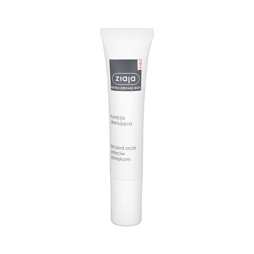 Oční gel Ziaja Med Eye Treatment Anti-Puffiness 15 ml poškozená krabička