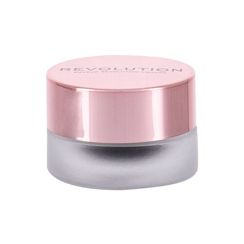 Oční linka Makeup Revolution London Gel Eyeliner Pot With Brush 3 g Black