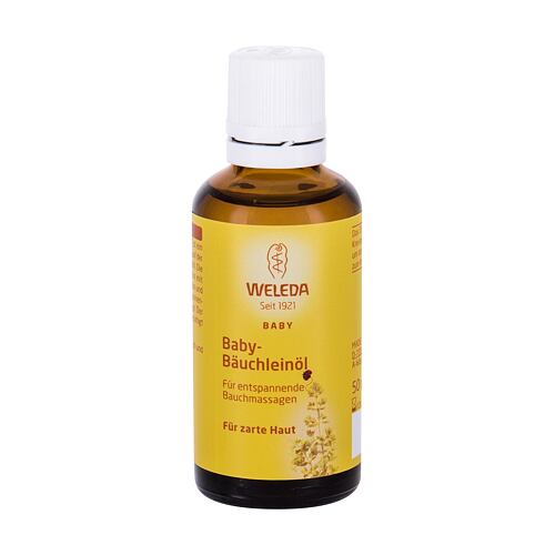 Masážní přípravek Weleda Baby Tummy Oil 50 ml poškozená krabička