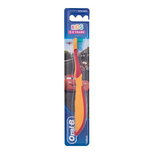 Klasický zubní kartáček Oral-B Kids Cars Extra Soft 1 ks poškozený obal