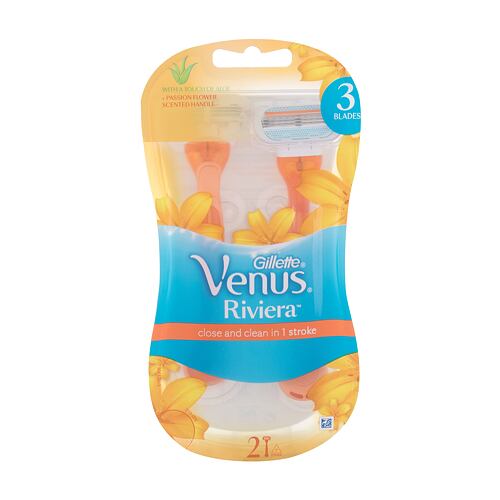 Holicí strojek Gillette Venus Riviera 2 ks poškozený obal