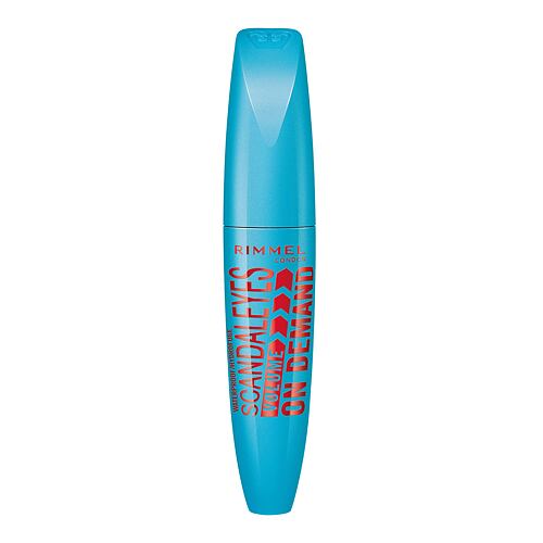 Řasenka Rimmel London Scandaleyes Volume On Demand Waterproof 12 ml 001 Black