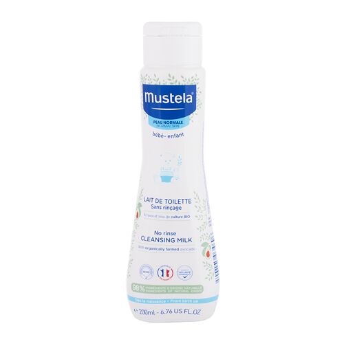 Tělové mléko Mustela Bébé No Rinse Cleansing Milk 200 ml