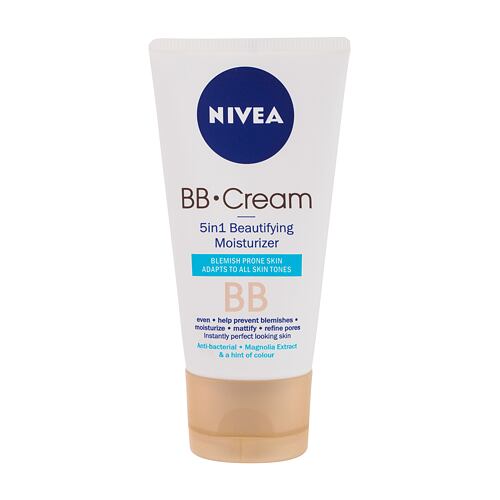 BB krém Nivea BB Cream 5in1 Beautifying Moisturizer 50 ml