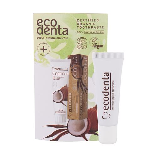 Zubní pasta Ecodenta Organic Anti-Plaque 10 ml