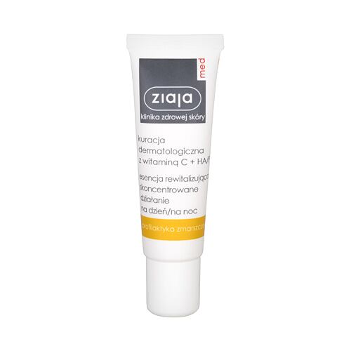 Denní pleťový krém Ziaja Med Dermatological Treatment Revitalizing Day and Night Essence 30 ml poškozená krabička