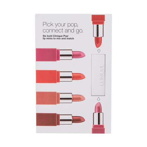Rtěnka Clinique Clinique Pop Lip Colour + Primer 2,3 g Poppy Pop Kazeta
