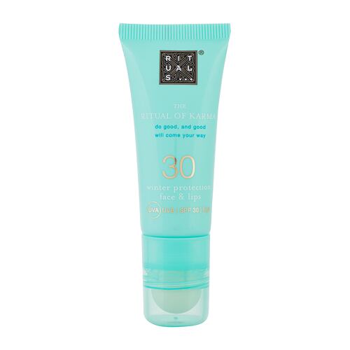 Opalovací přípravek na obličej Rituals The Ritual Of Karma Winter Protection Face & Lips SPF30 20 ml