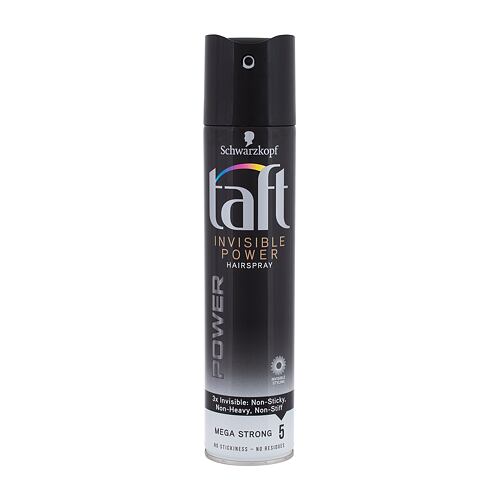 Lak na vlasy Schwarzkopf Taft Invisible Power 250 ml poškozený flakon