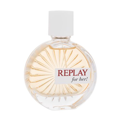 Toaletní voda Replay for Her 60 ml poškozená krabička