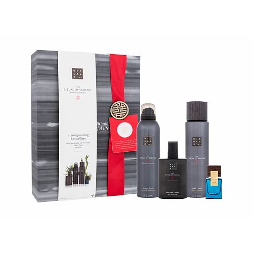 Pěna na holení Rituals The Ritual Of Samurai 4 Invigorating Bestsellers 200 ml Kazeta