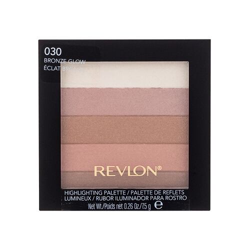 Rozjasňovač Revlon Highlighting Palette 7,5 g 030 Bronze Glow