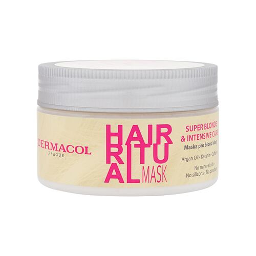 Maska na vlasy Dermacol Hair Ritual Super Blonde & Intensive Care Mask 200 ml