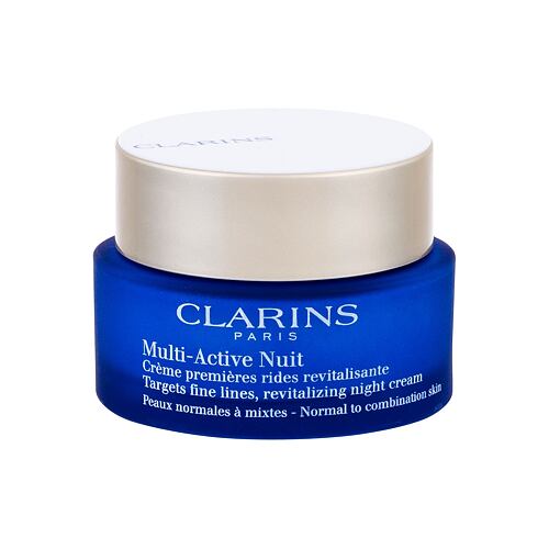Noční pleťový krém Clarins Multi-Active 50 ml poškozená krabička