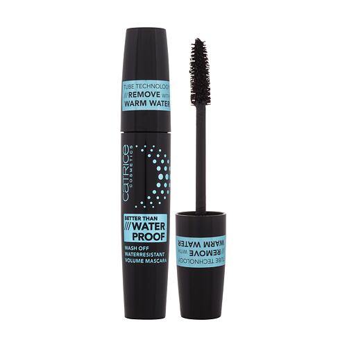 Řasenka Catrice Better Than Waterproof Wash Off Volume 12 ml 010 Black