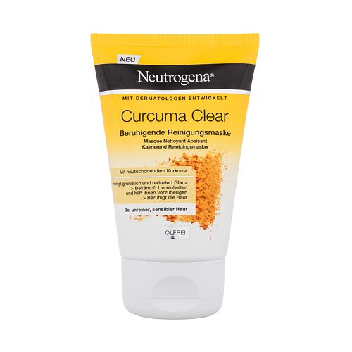 Pleťová maska Neutrogena Curcuma Clear Cleansing Mask 50 ml