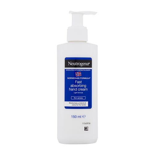 Krém na ruce Neutrogena Norwegian Formula Fast Absorbing Hand Cream 150 ml