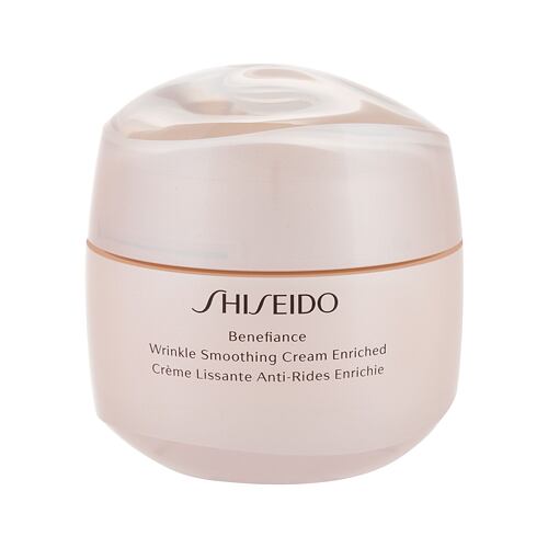 Denní pleťový krém Shiseido Benefiance Wrinkle Smoothing Cream Enriched 75 ml poškozená krabička