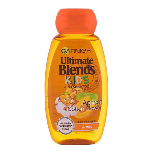 Šampon Garnier Ultimate Blends Kids Apricot 2in1 250 ml poškozený flakon