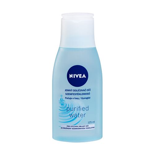 Odličovač očí Nivea Gentle Eye Make-up Remover 125 ml poškozený flakon