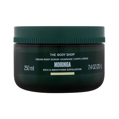 Tělový peeling The Body Shop Moringa Exfoliating Cream Body Scrub 250 ml