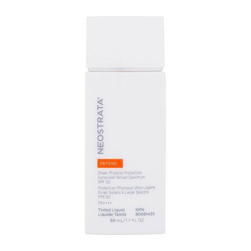 Opalovací přípravek na obličej NeoStrata Defend Sheer Physical Protection SPF50 50 ml poškozená krabička