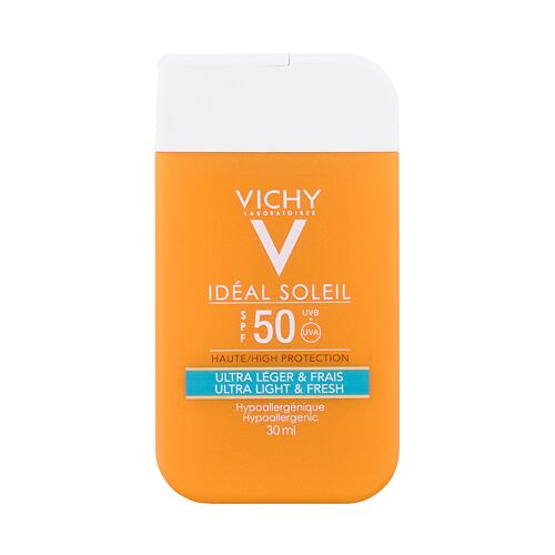 Opalovací přípravek na obličej Vichy Idéal Soleil Ultra Light & Fresh Lotion SPF50 30 ml