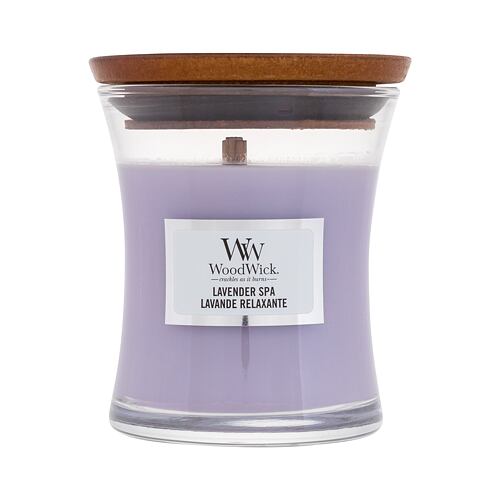 Vonná svíčka WoodWick Lavender Spa 85 g