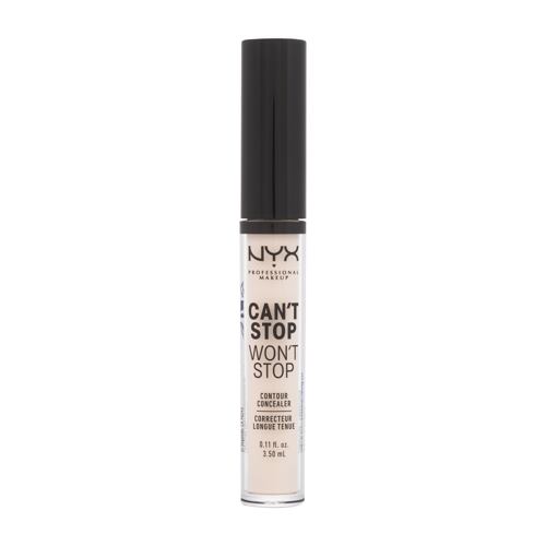Korektor NYX Professional Makeup Can't Stop Won't Stop Contour Concealer 3,5 ml 1.5 Fair