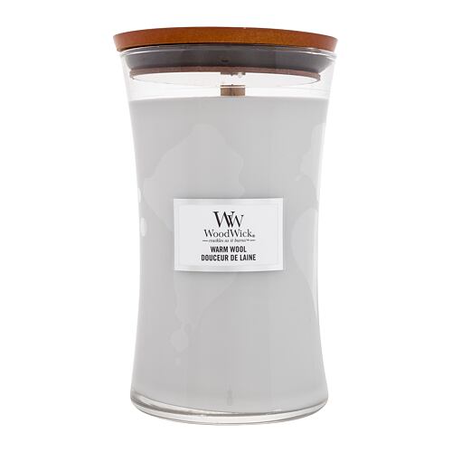 Vonná svíčka WoodWick Warm Wool 610 g